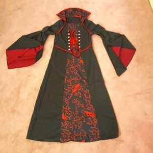 NWOT Girls Vampire Costume Dress
